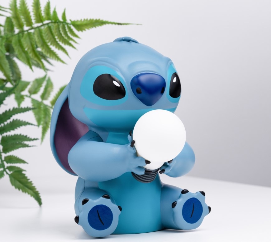 Dekoratívne LED Paladone Stitch modrá Stolová lampička Epee Stitch - modrá