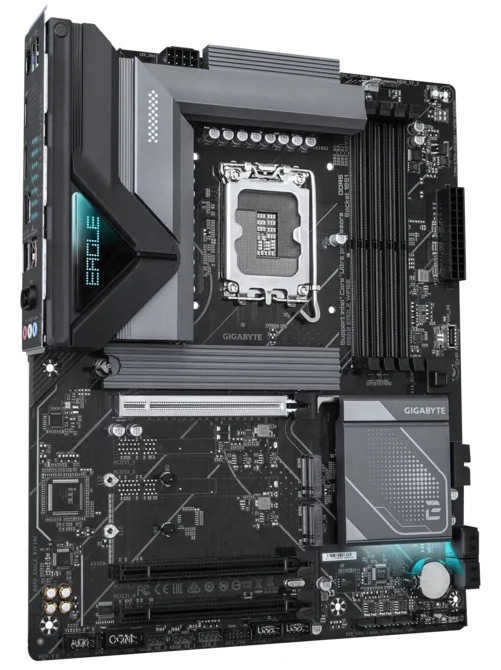Základná doska GIGABYTE B860 EAGLE WIFI6E Základná doska Gigabyte B860 EAGLE WIFI6E pre Intel, čierne prevedenie s masívnym chladením