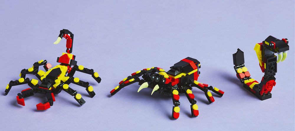 Stavebnica LEGO® Creator 3 v 1 31159 Divoká zvířata: Překvapivý pavouk Pohyblivé zvieratká otvárajú priestor na kreatívne hranie, pri ktorom deti vymýšľajú vlastné dobrodružné príbehy.