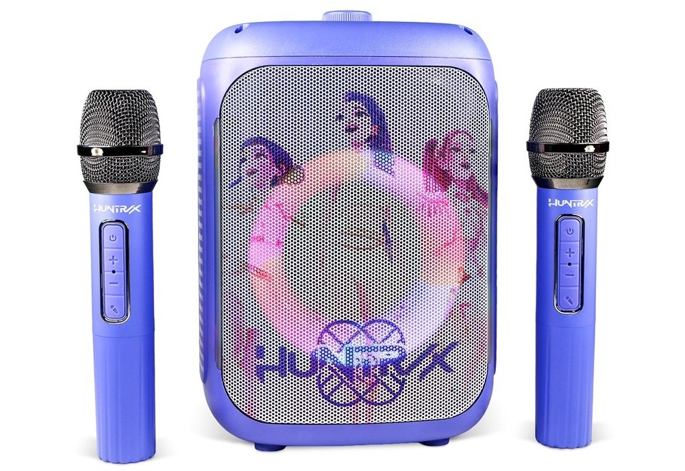 Prenosný reproduktor OTL Technologies K-Pop Demon Hunters Party fialový Prenosný reproduktor OTL má vstavaný akumulátor s kapacitou 3 000 mAh