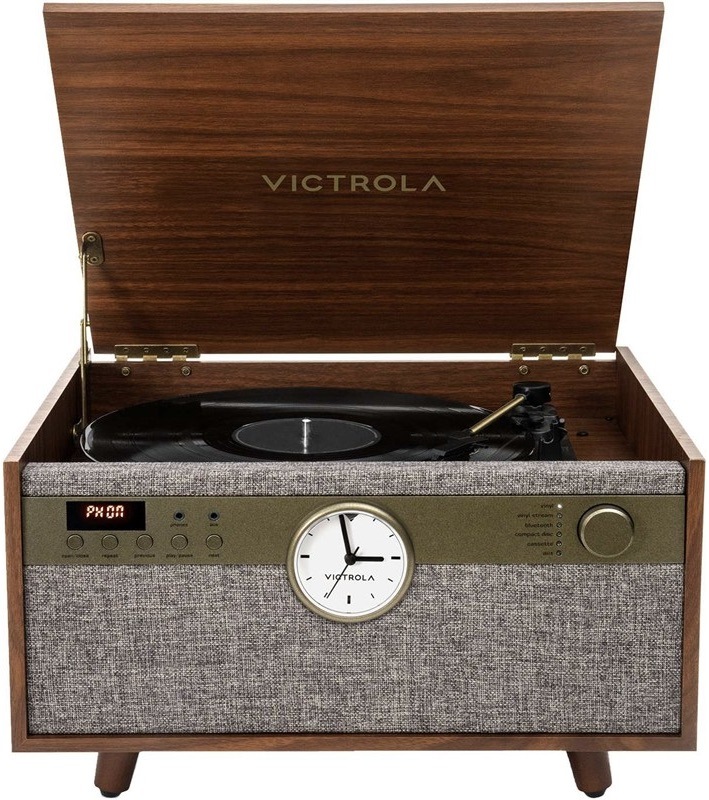 Gramofón s CD prehrávačom Victrola VTA-830SB-WLN-INT