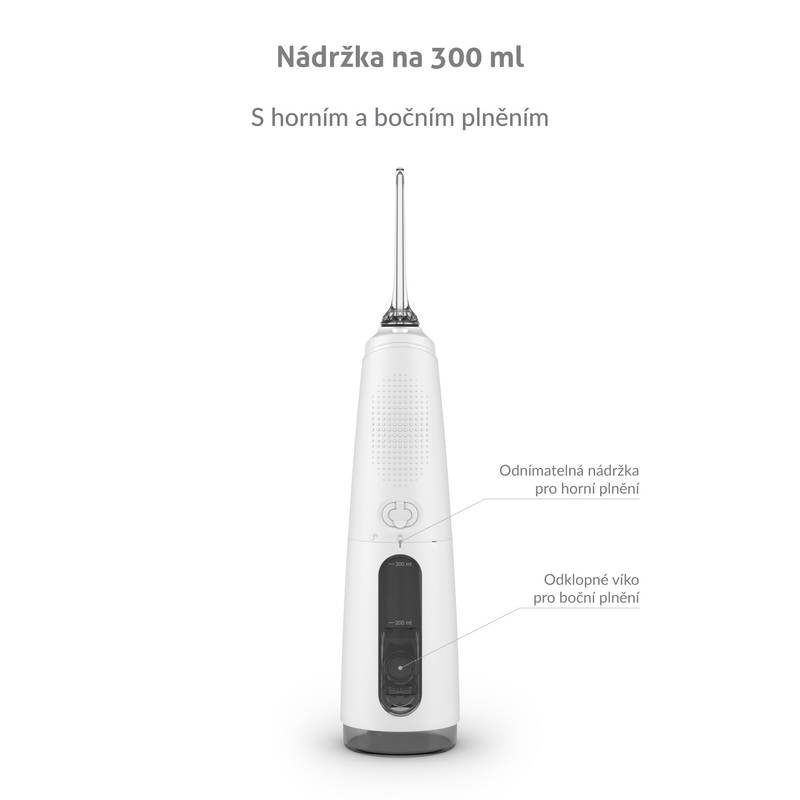Ústna sprcha TrueLife AquaFloss Compact C300 White Ústna sprcha TrueLife AquaFloss Compact C300 White