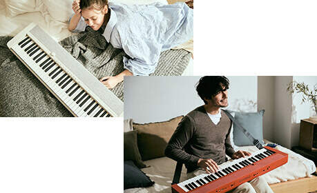 Elektronické klávesy Casio CT S1 RD červená Elektronické klávesy Casio CT S1 RD červená