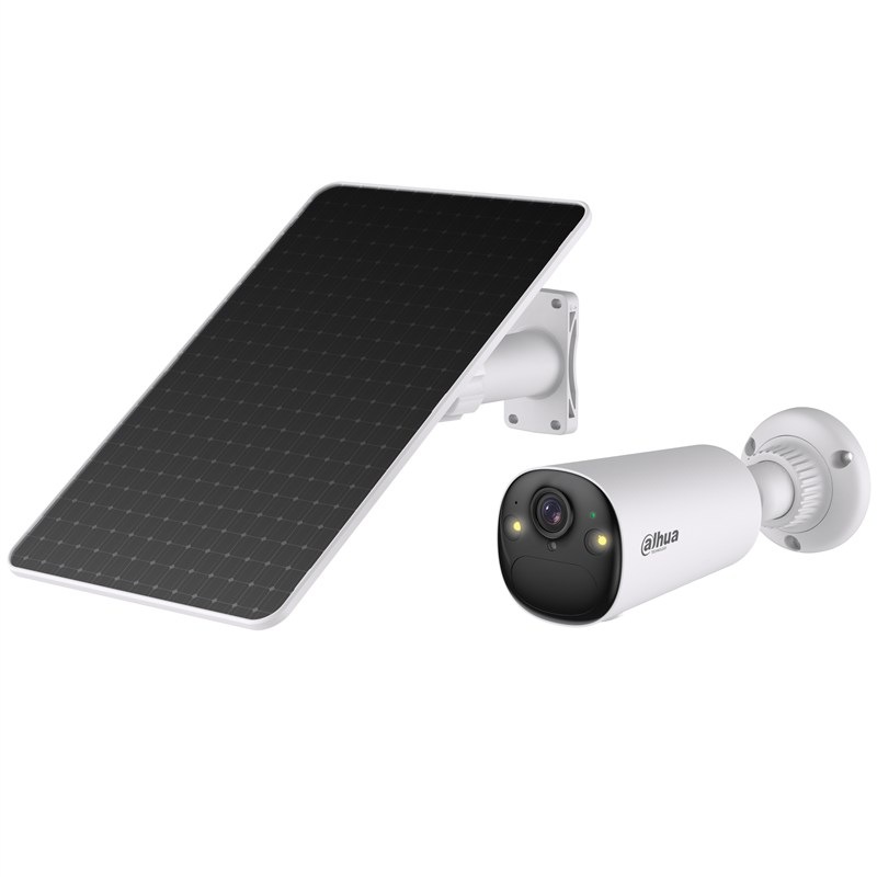 IP kamera Dahua KIT BF4CP-4G, Bullet, 4G, 4Mpix + 8W solárny panel biela