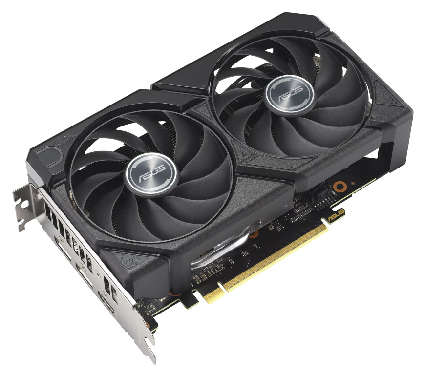 Grafická karta Asus Dual AMD Radeon RX 9060 XT 8GB čierna Grafická karta Asus Dual AMD Radeon RX 9060 XT, čierne prevedenie s duálnym ventilátorom, 8GB