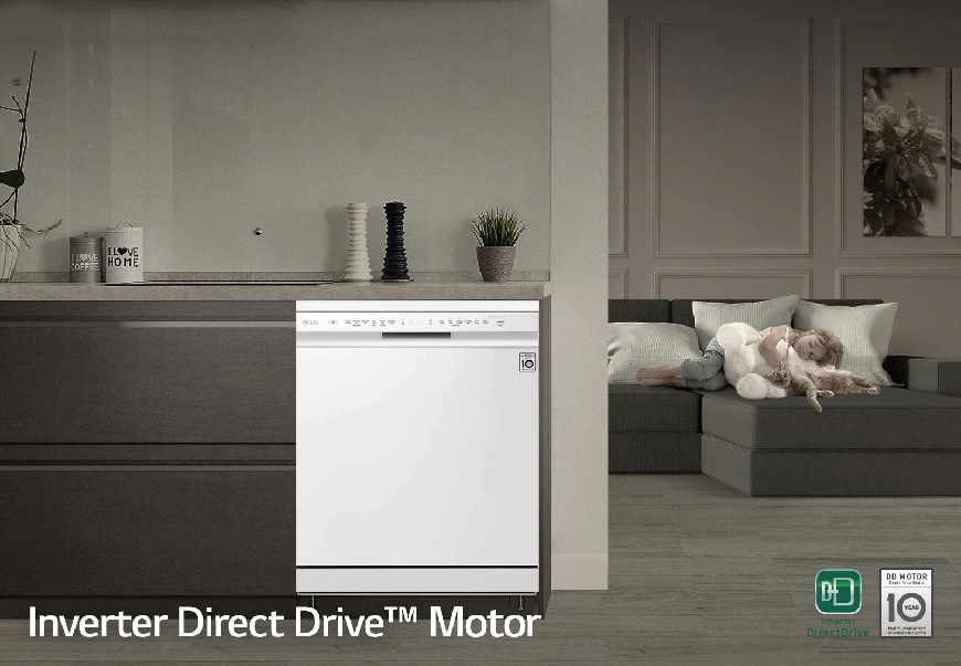 Umývačka riadu LG DF242FWS biela inverter_direct_drive_motor