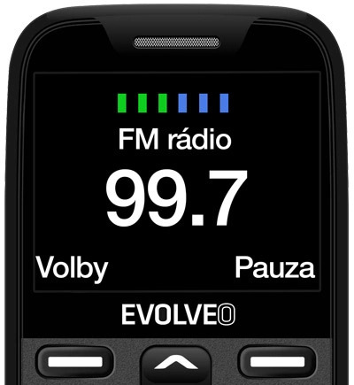 Evolveo EasyPhone XR, čierna