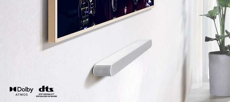 Soundbar Samsung HW-S61D biely
