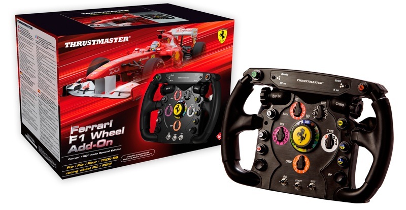 Volant Thrustmaster Ferrari F1 Add-On pre T300/T500/TX Ferrari 458 Italia červená „“
