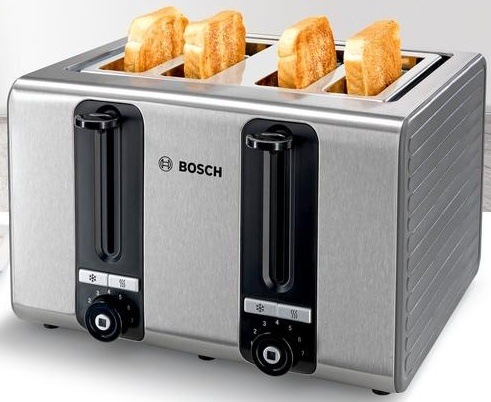 Hriankovač Bosch TAT7S45 sivý/nerez