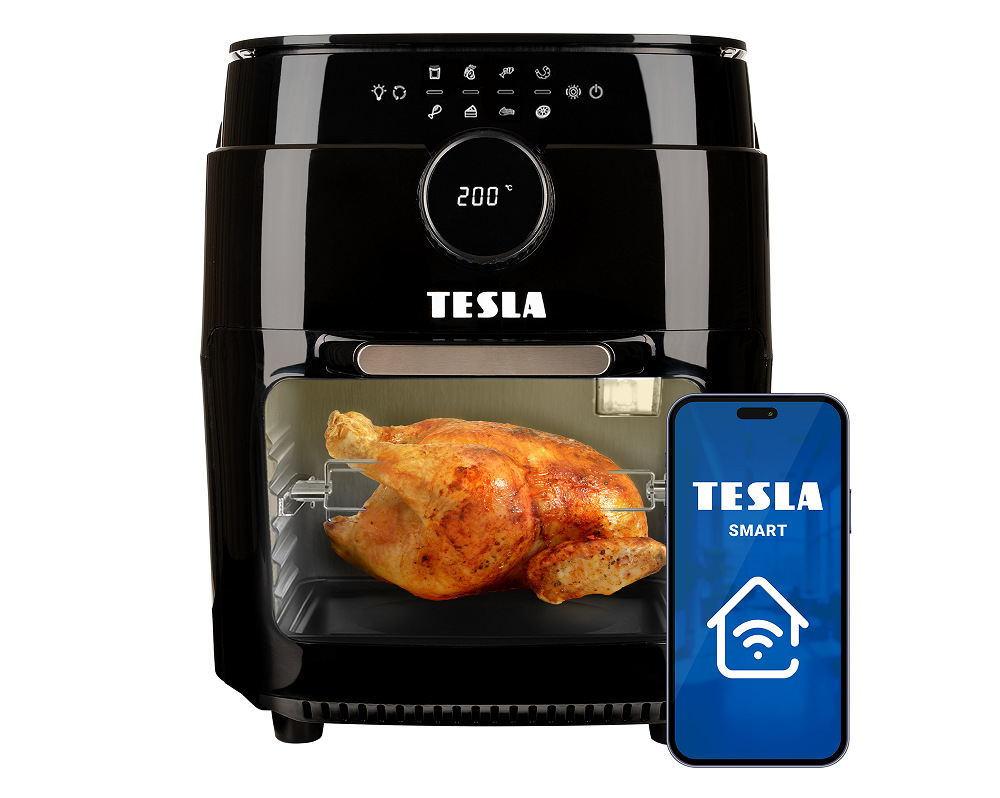 Fritéza teplovzdušná Tesla AirCook & Grill QG800 WiFi