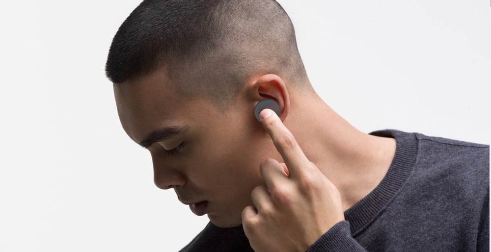 Slúchadlá Microsoft Surface Earbuds biela