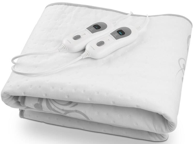 Vyhrievacia deka Lanaform Heating Blanket S2 sivá/biela