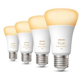 Žárovka LED Philips Hue Bluetooth, 6W, E27, White Ambiance, 4ks (8719514328280)