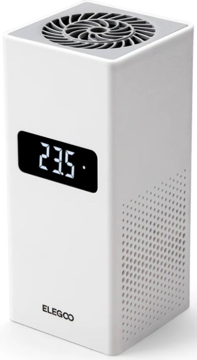 Náhradný diel Elegoo Mini Heater na reguláciu teploty v resinových 3D tlačiarňach s displejom teploty a ventilátorom na distribúciu tepla