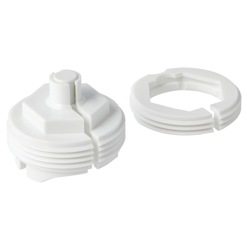 Adaptér Danfoss 014G0263 na ventilové telesá typu Caleffi/Giacomini biela