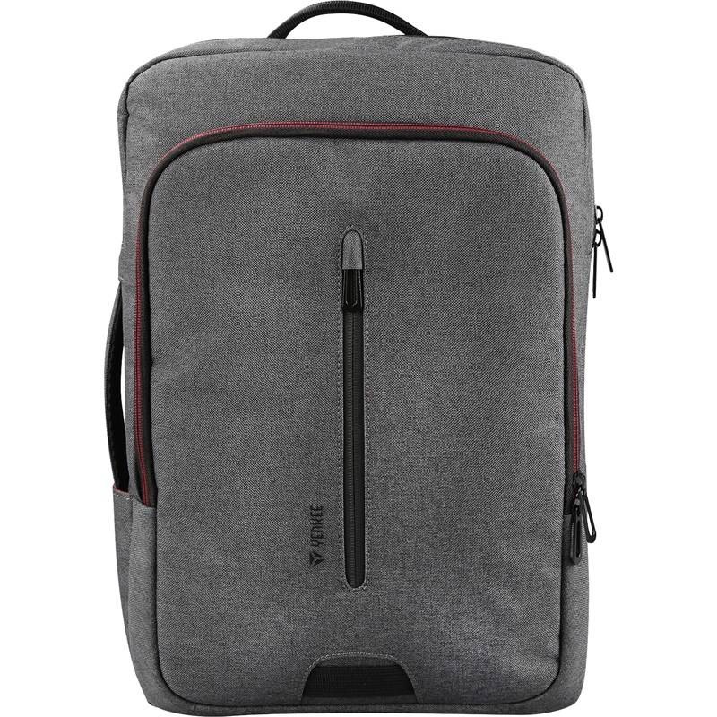 Batoh na notebook YENKEE YBB 1522GY TARMAC 3v1 na 15,6" sivý