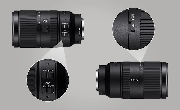 Objektív Sony E 70-350 f/4.5-6.3 G OSS čierny Objektív Sony E 70-350 f/4.5-6.3 G OSS čierny