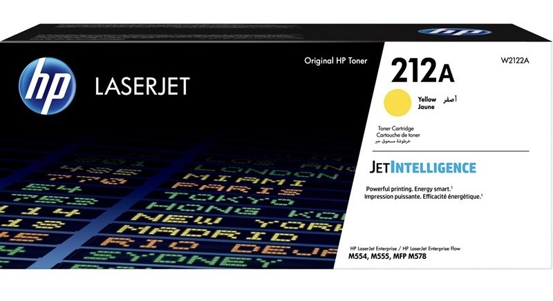 Toner HP 212A, 4500 stran žltý
