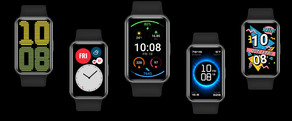Inteligentné hodinky Huawei Watch Fit New čierne