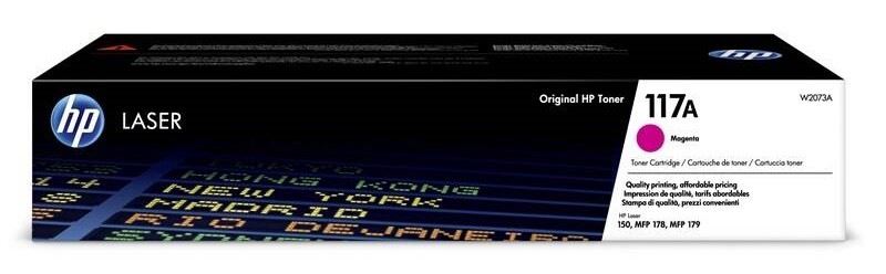 Toner HP 117A, 700 strán purpurová farba