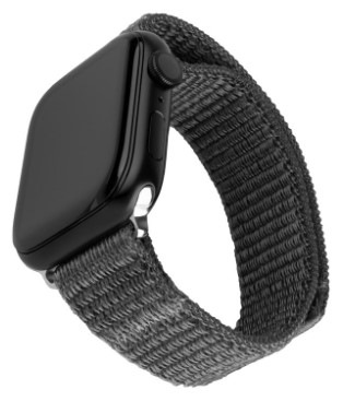Remienok FIXED Nylon Strap na Apple Watch 38/40/41mm sivý Remienok FIXED Nylon Strap na Apple Watch 38/40/41mm sivý