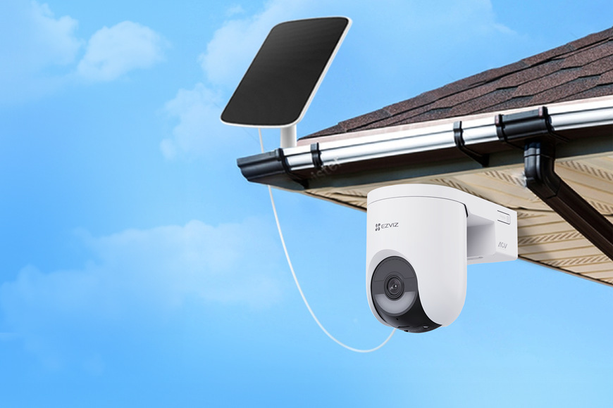 IP kamera EZVIZ HB8c Lite 4MP + 5W solárny panel biela IP kamera EZVIZ HB8c Lite 4MP + 5W solárny panel biela