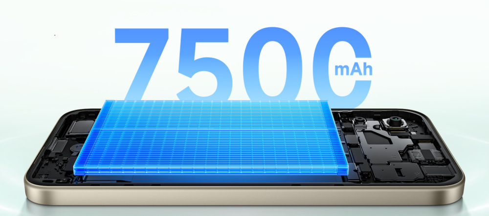 Mobilný telefón Xiaomi Redmi 17 4 GB / 256 GB zelený Xiaomi Redmi 17 exceluje batériou s kapacitou 7 500 mAh