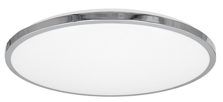 LED stropné svietidlo Top Light Silver KM CCT, 18W, 1800lm, IP44, 34cm, teplá/neutrálna/studená biela biele/chróm