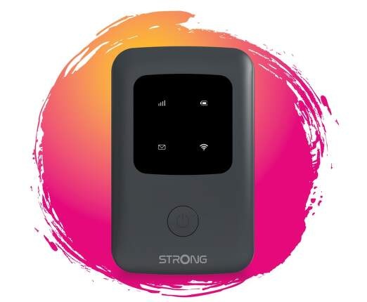 Router Strong 4G Portable Hotspot 150 čierny