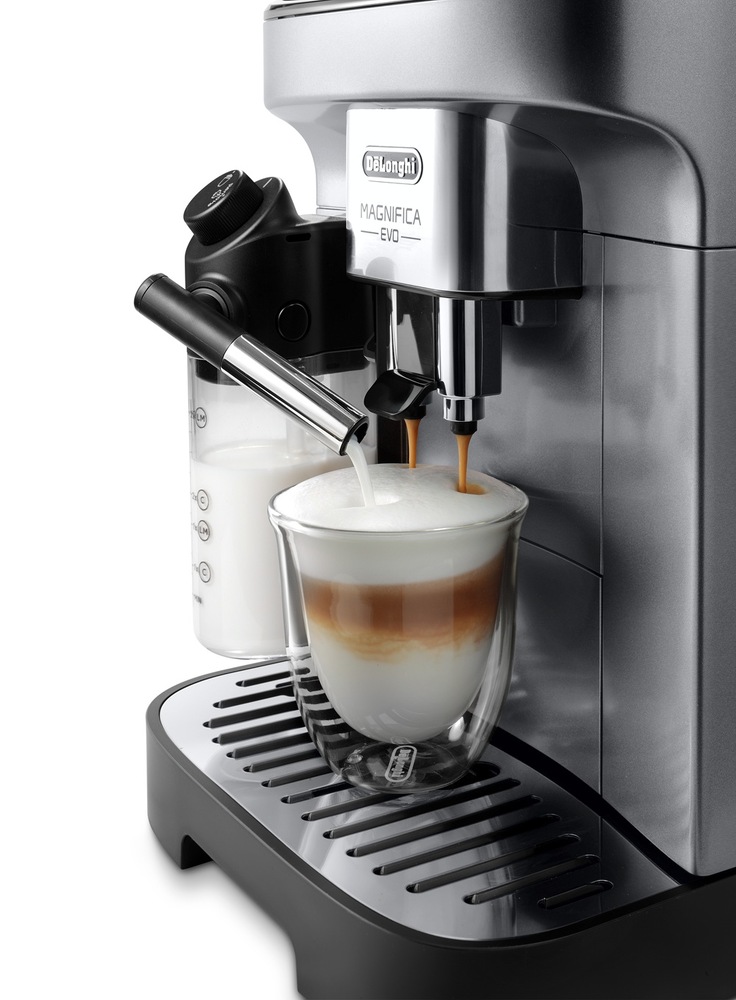 De'Longhi Magnifica Evo Ecam 290.61 SB, čierna/strieborná