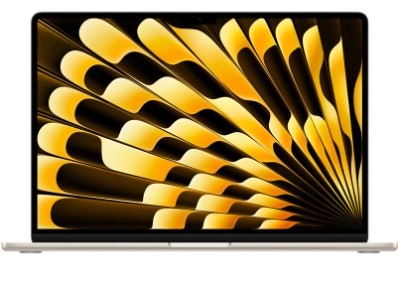 Ноутбук Apple MacBook Air 15 M5 10× Процесор 10× Графічний процесор, 16 ГБ, 512 ГБ - зоряно-білий