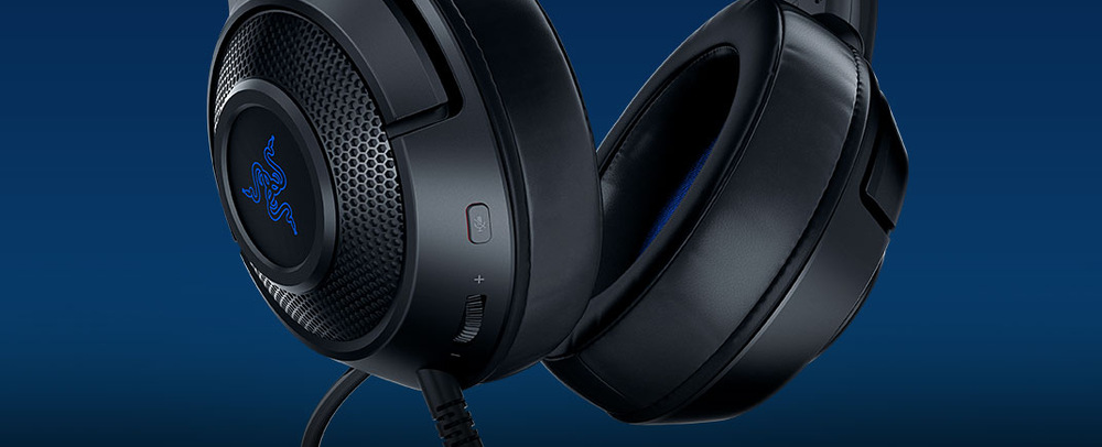 Headset Razer Kraken X for Console čierny/modrý