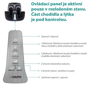 Masážny prístroj NAIPO MGF-3600 Masážny prístroj NAIPO MGF-3600