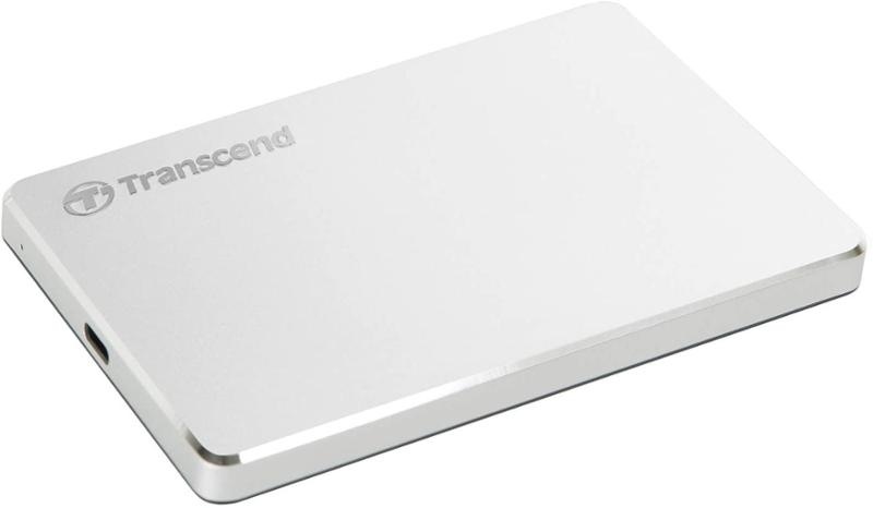 Externý pevný disk Transcend StoreJet 25C3S 2TB strieborný
