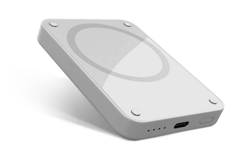 Powerbank Epico 4200mAh MagSafe sivý