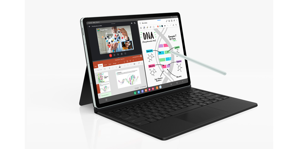 Tablet Samsung Galaxy Tab S9 FE 6 GB / 128 GB + dotykové pero sivý Tablet Samsung Galaxy Tab S9 FE 6 GB / 128 GB + dotykové pero sivý