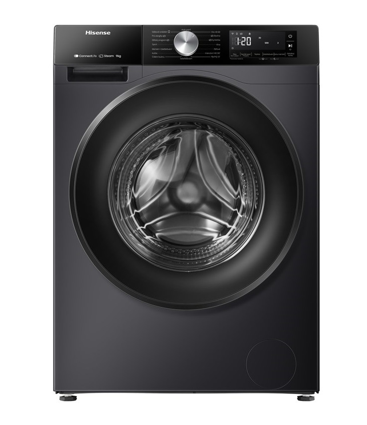 Práčka Hisense WF3S9043BB3, čierna