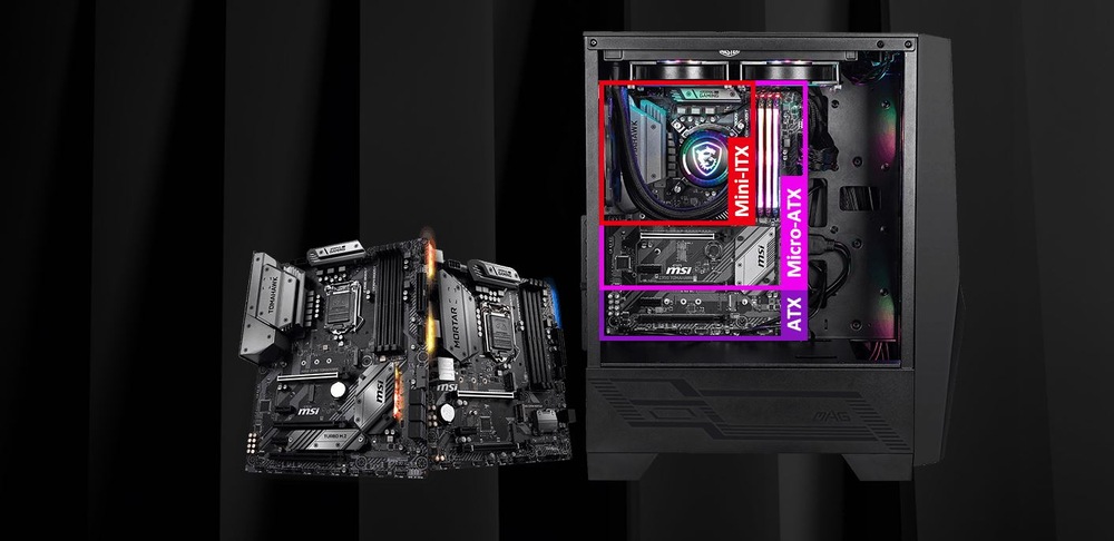 Case MSI MAG FORGE 100R čierna MSI MAG FORGE 100R