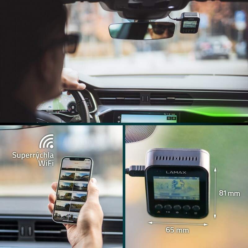 Autokamera LAMAX F10 GPS 4K čierna Autokamera LAMAX F10 GPS 4K čierna