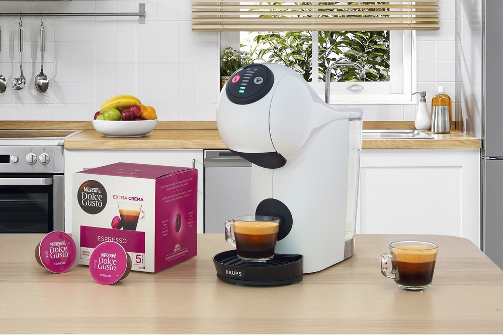 Kapsulový kávovar Krups Nescafé Dolce Gusto Genio S Basic KP243AF0, taupe Krups KP243AF0 Nescafé Dolce Gusto Genio S basic