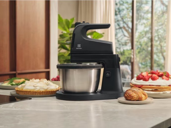 Ručný šľahač s misou Electrolux 500 Mattino 2.0 ESM4B sivý Electrolux ESM4B