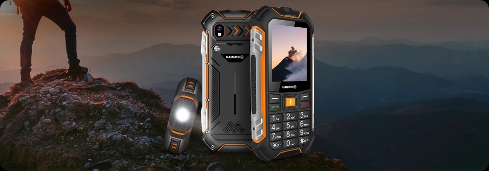 Mobilný telefón myPhone Hammer Boost 2 LTE čierny/oranžový Mobilný telefón myPhone Hammer Boost 2 LTE čierny/oranžový