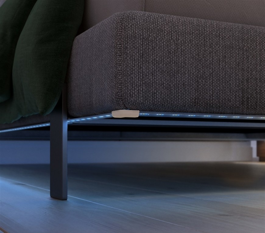 Konektor Philips Hue Flux accessories, CORNER connector L shape, (4 ks) Konektor Philips Hue Flux accessories, CORNER connector L shape prepája 2 časti svetelného pásika