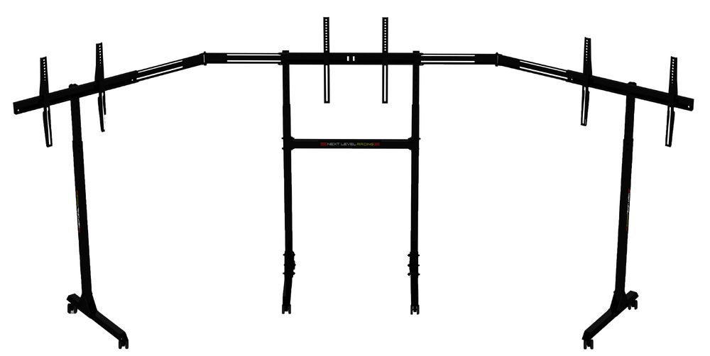 Držiak Next Level Racing Free Standing Triple Monitor Stand, pre 1-3 monitory čierny