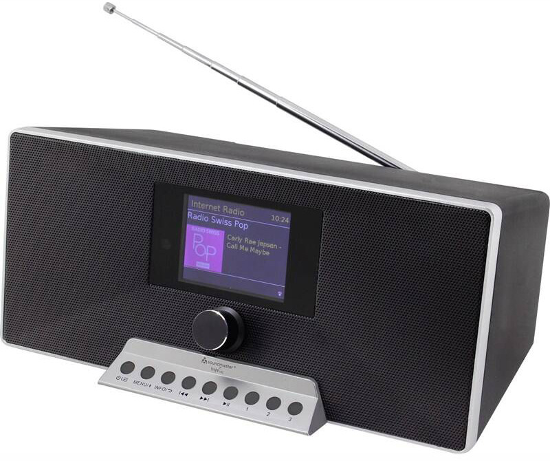 Internetový rádioprijímač s DAB+ Soundmaster IR3500SW čierny