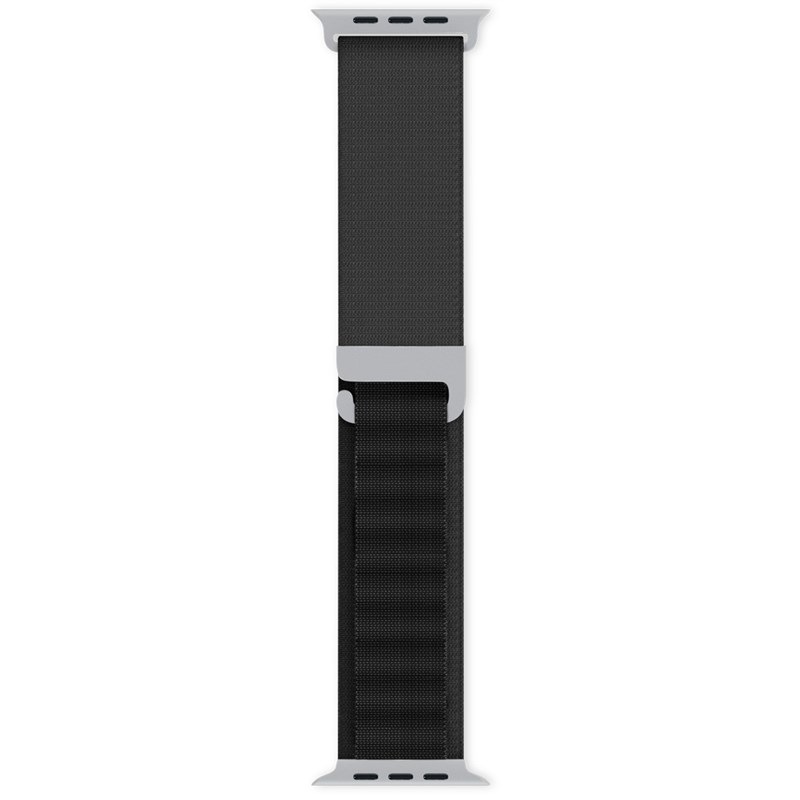 Remienok Epico Alpine na Apple Watch 38/40/41mm, nylonový čierny