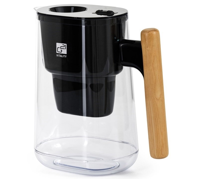 Filtrácia vody G21 FK-G21-C, 2,5 l čierna Filtračná kanvica G21 FK-G21-C, 2,5 l