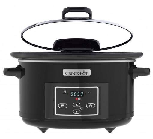 Pomalý hrniec CrockPot CSC052X 4,7 l čierny Pomalý hrniec CrockPot CSC052X 4,7 l čierny