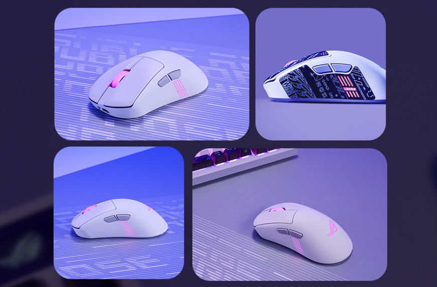 Myš Asus ROG Keris II Origin biela Asus ROG Keris II Origin, biela